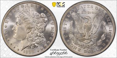 1888-O $1 MS66
