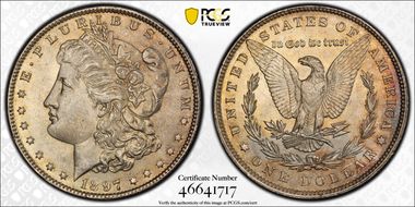 1897 $1 MS65