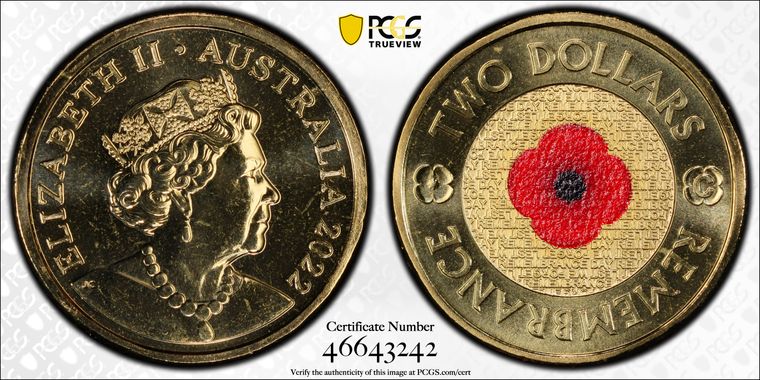 Cert 46643242 - Coin Image