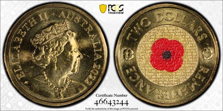 Cert 46643244 - Coin Image