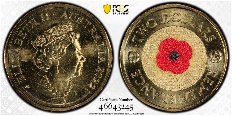 Cert 46643245 - Coin Image