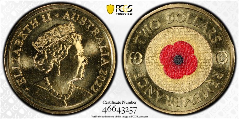 Cert 46643257 - Coin Image