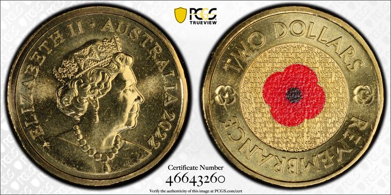 Cert 46643260 - Coin Image