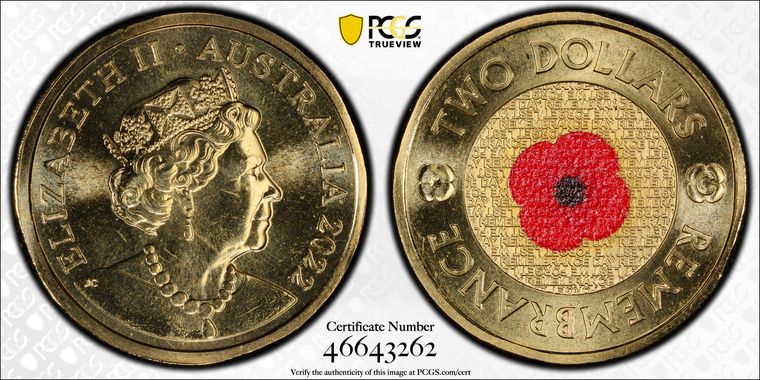 Cert 46643262 - Coin Image