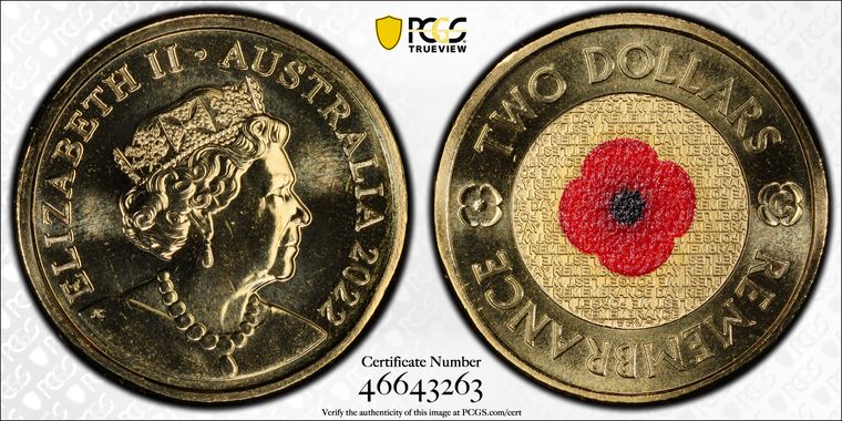 Cert 46643263 - Coin Image