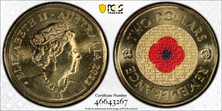 Cert 46643267 - Coin Image