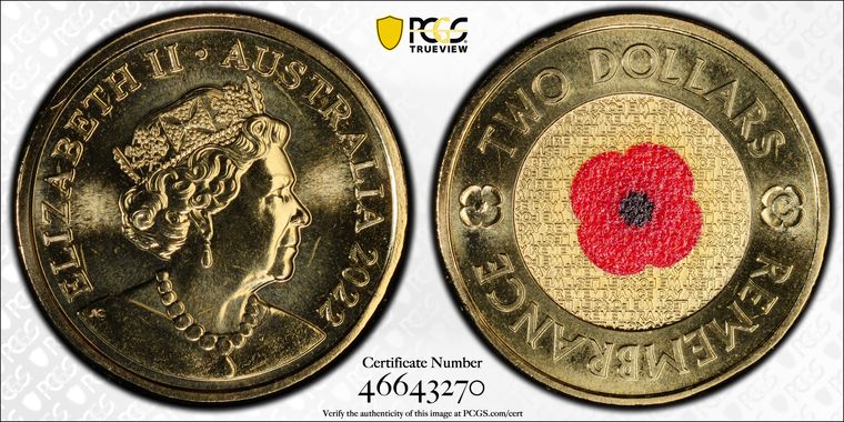 Cert 46643270 - Coin Image