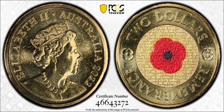 Cert 46643272 - Coin Image