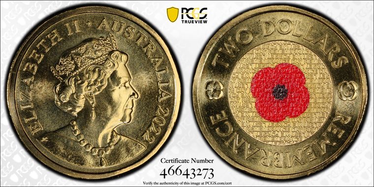 Cert 46643273 - Coin Image