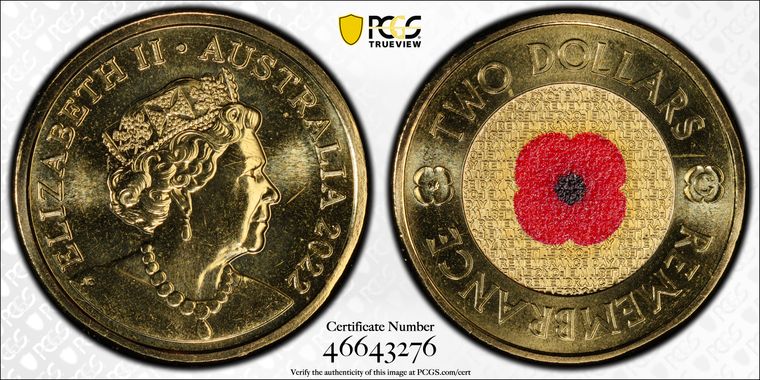 Cert 46643276 - Coin Image