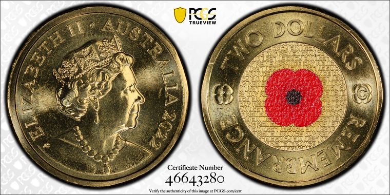 Cert 46643280 - Coin Image