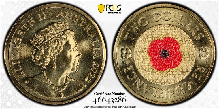 Cert 46643286 - Coin Image