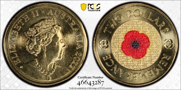 Cert 46643287 - Coin Image