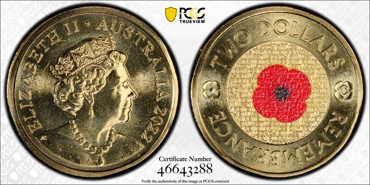 Cert 46643288 - Coin Image