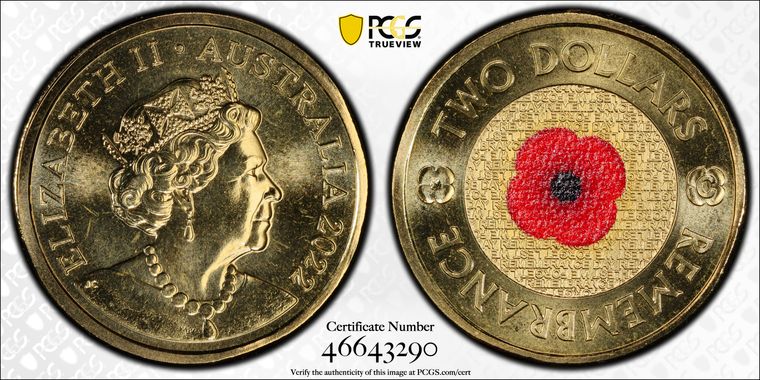 Cert 46643290 - Coin Image