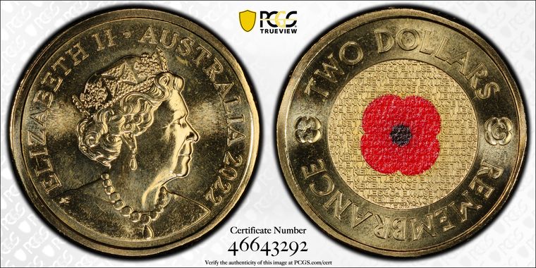 Cert 46643292 - Coin Image