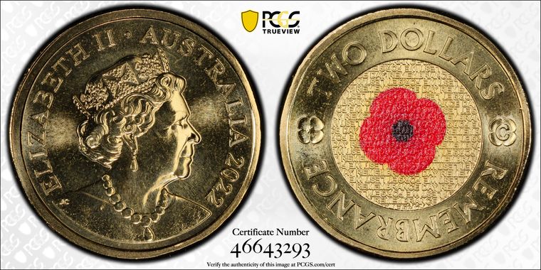 Cert 46643293 - Coin Image