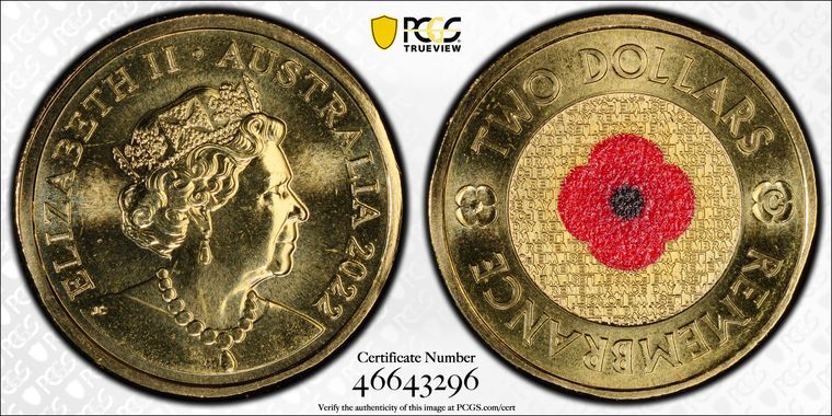 Cert 46643296 - Coin Image