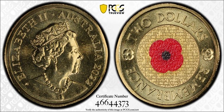 Cert 46644373 - Coin Image