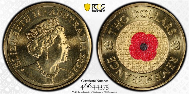 Cert 46644375 - Coin Image