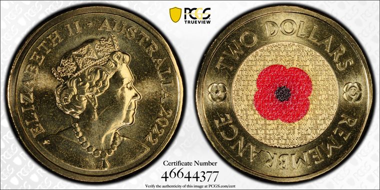 Cert 46644377 - Coin Image