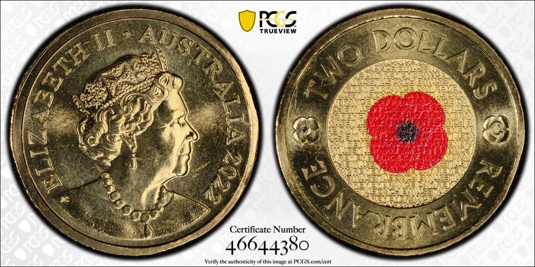 Cert 46644380 - Coin Image