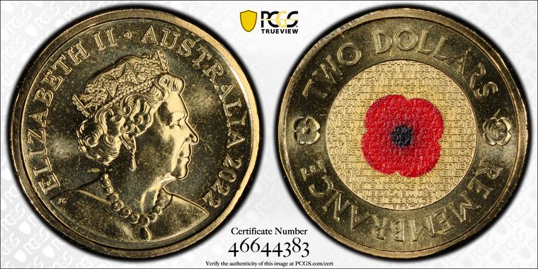 Cert 46644383 - Coin Image