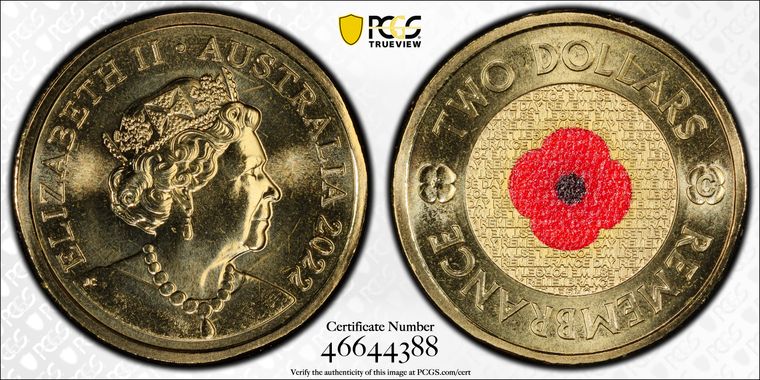 Cert 46644388 - Coin Image