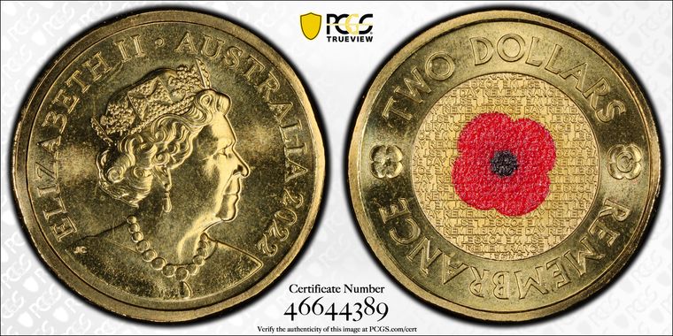 Cert 46644389 - Coin Image