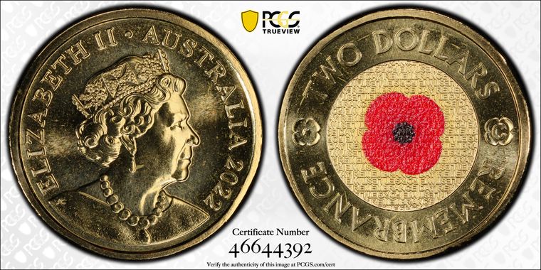 Cert 46644392 - Coin Image