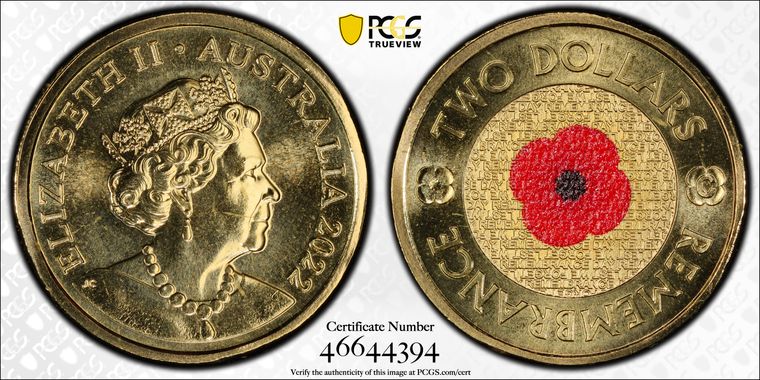 Cert 46644394 - Coin Image