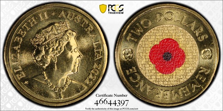 Cert 46644397 - Coin Image