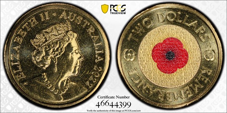 Cert 46644399 - Coin Image