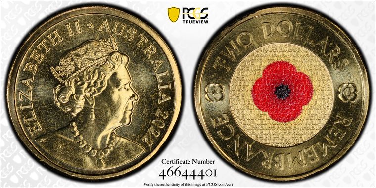 Cert 46644401 - Coin Image