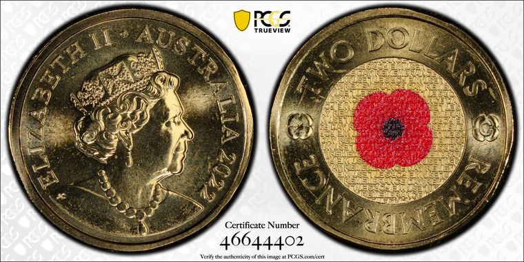 Cert 46644402 - Coin Image