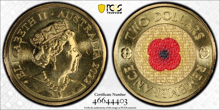 Cert 46644403 - Coin Image