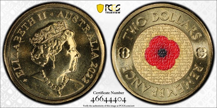 Cert 46644404 - Coin Image