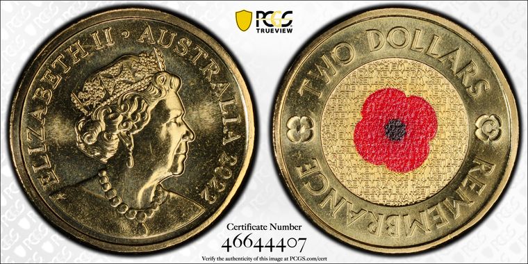 Cert 46644407 - Coin Image