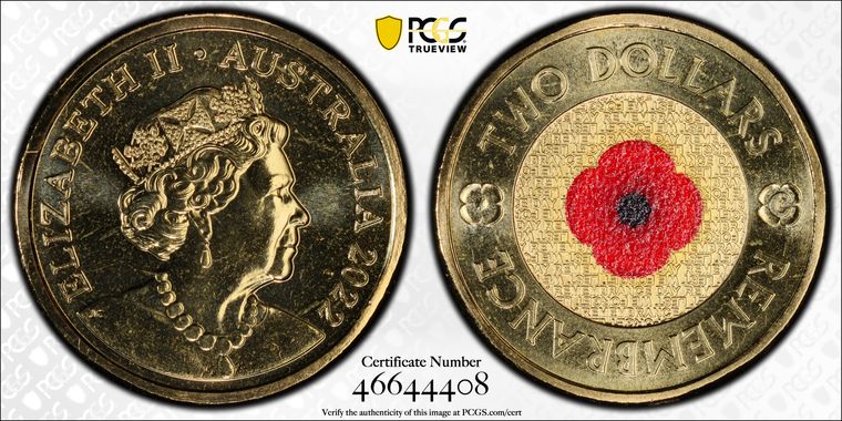 Cert 46644408 - Coin Image