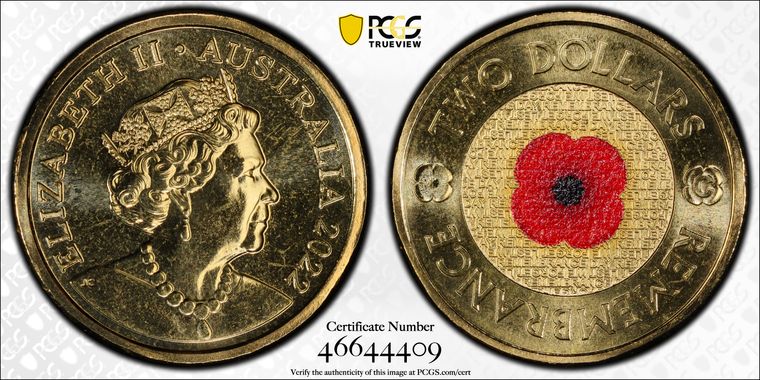 Cert 46644409 - Coin Image