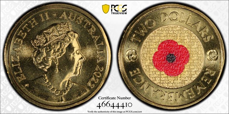 Cert 46644410 - Coin Image