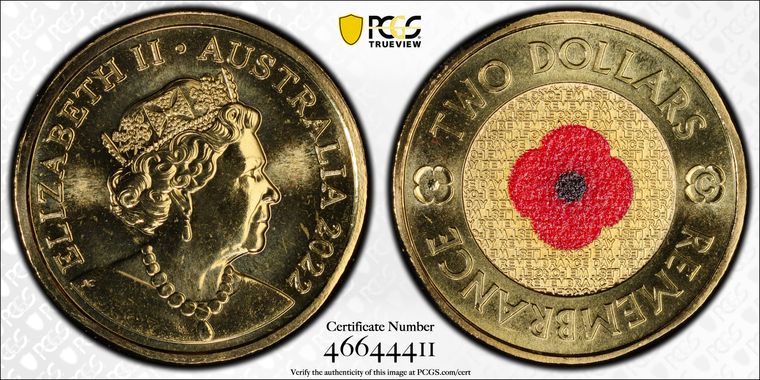 Cert 46644411 - Coin Image