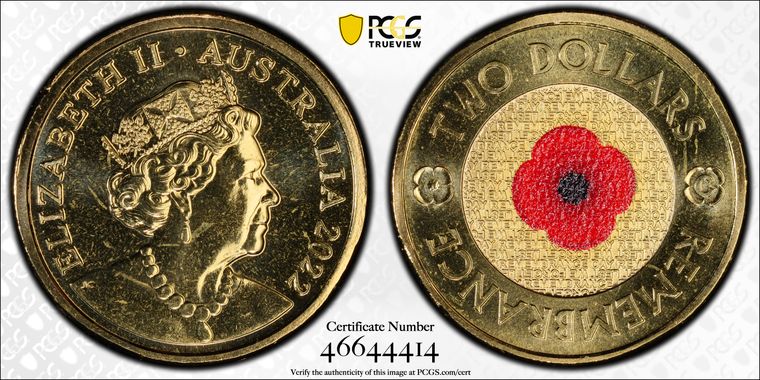 Cert 46644414 - Coin Image