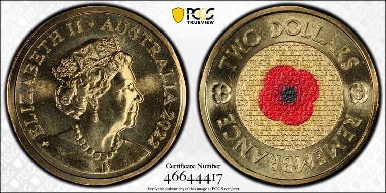 Cert 46644417 - Coin Image