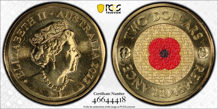 Cert 46644418 - Coin Image