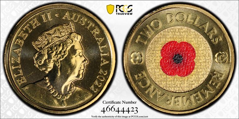 Cert 46644423 - Coin Image