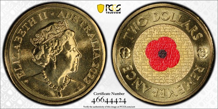 Cert 46644424 - Coin Image