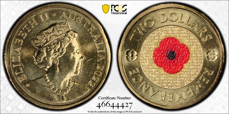 Cert 46644427 - Coin Image