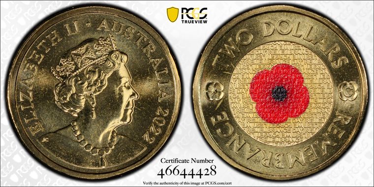 Cert 46644428 - Coin Image