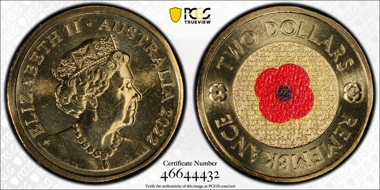 Cert 46644432 - Coin Image